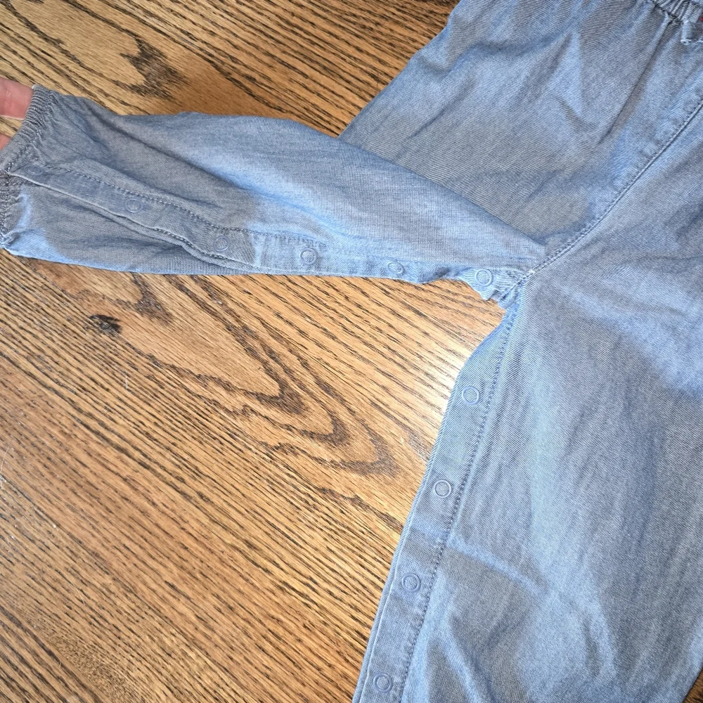 Carter's Denim Pants Romper NWT 24 Months